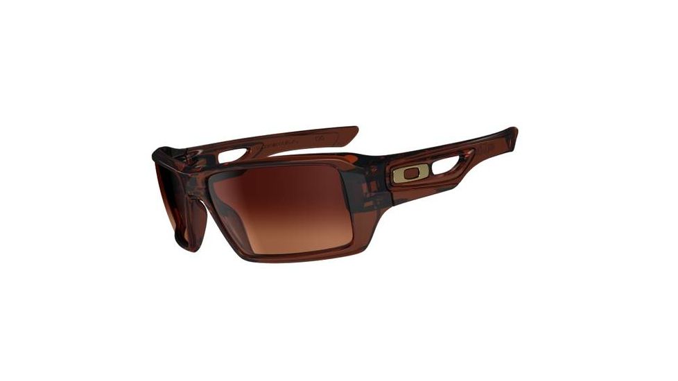 Oakley Eyepatch 2 Polished Rootbeer Frame w/ DkBrownGradientLenses Men's Sunglasses OO9136-01