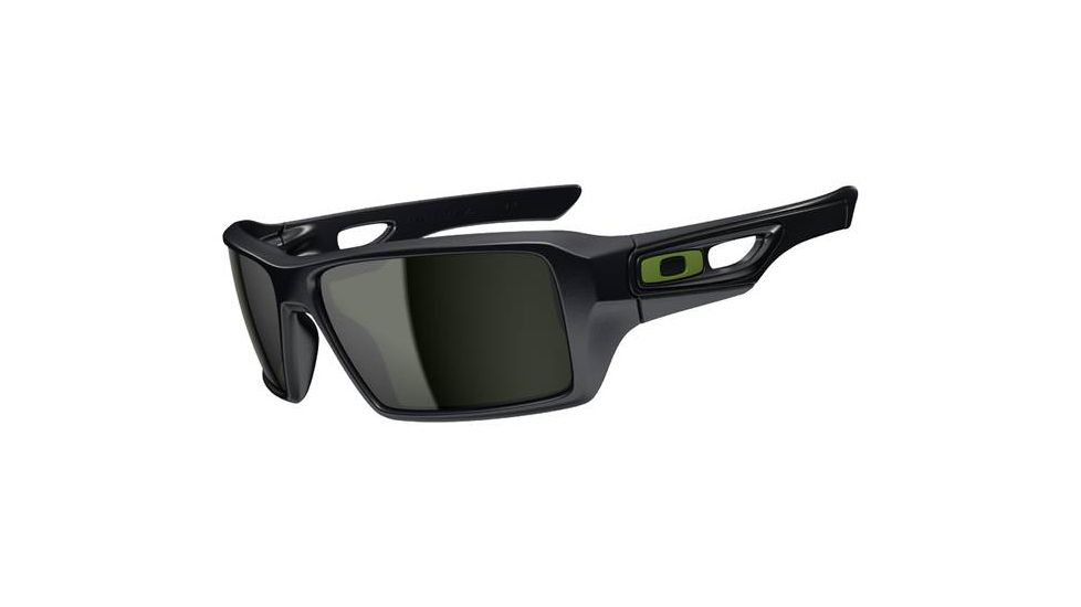 Oakley Eyepatch 2 Sunglasses - Steel Frame and Dark Grey Lens OO9136-19