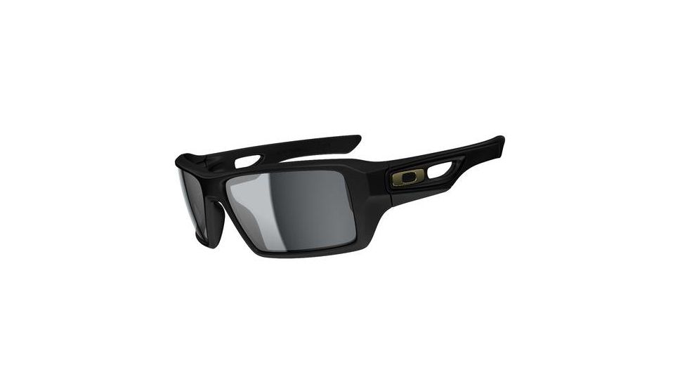 Oakley Eyepatch 2 SW Gold Series Matte Black Frame w/ Grey Polarized Lenses Men's Sunglasses OO9136-12