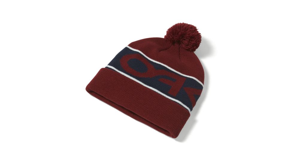 Oakley Factory Cuff Beanie - Mens, Red Line, One Size 911432-465-U