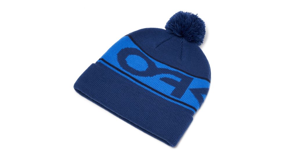 Oakley Factory Cuff Beanie - Mens, Dark Blue, One Size, 911432-609-U