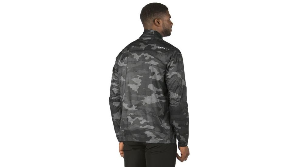 Oakley Factory Lite 1/4 Zip, Jet Black, Medium 412040-01K-MD