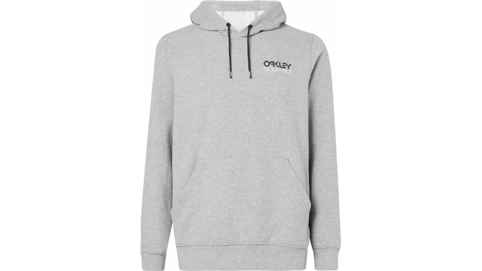 Oakley Factory Pilot OTH Hoodie - Mens, Granite Heather, Large, 472526-24L-L