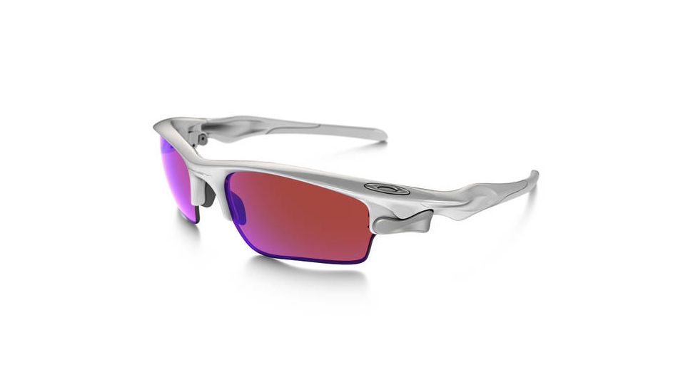 Oakley Fast Jacket XL Mens Sunglasses Polished White Frame, G30 and Slate Lens OO9156-25