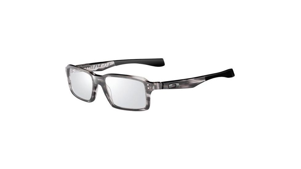 Oakley Fat Cat 52mm Grey Tortoise Men's Bifocal Progressive Prescription Glasses  OX1041-0452