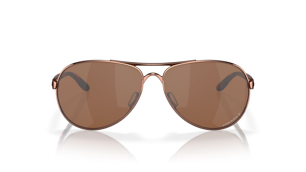 Oakley Feedback OO4079 Progressive Prescription Sunglasses OO4079-407931-59 - Lens Diameter 59 mm, Frame Color Rose Gold