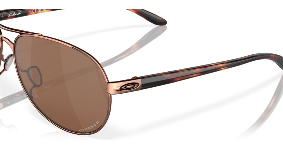 Oakley Feedback OO4079 Progressive Prescription Sunglasses OO4079-407931-59 - Lens Diameter 59 mm, Frame Color Rose Gold