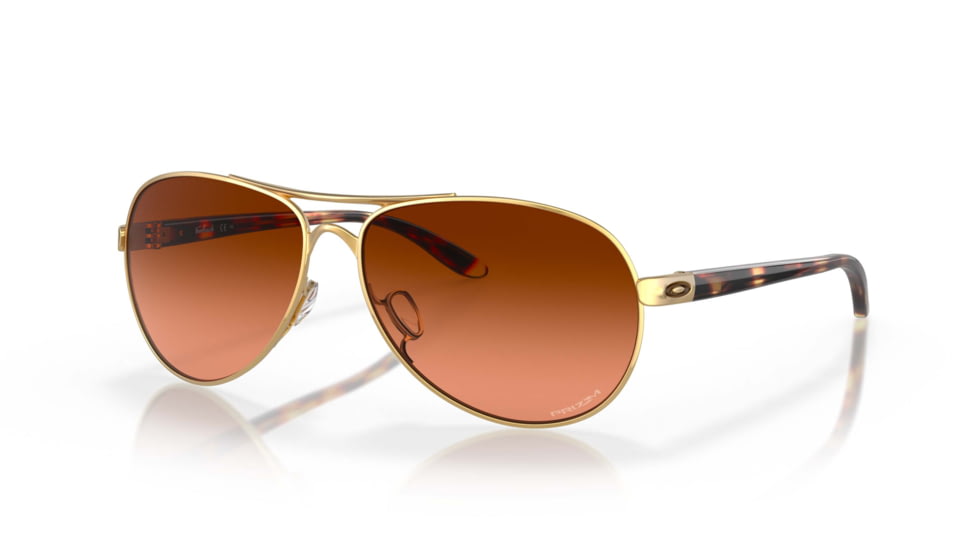 Oakley Feedback OO4079 Sunglasses - Womens, Polished Gold, 59, OO4079-407941-59
