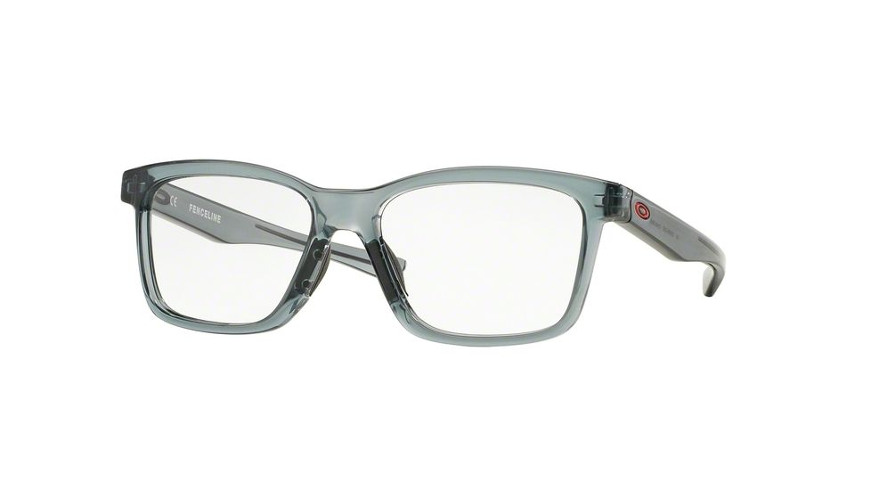 Oakley FENCELINE OX8069 Single Vision Prescription Eyeglasses 806903-53 - Grey Smoke Frame