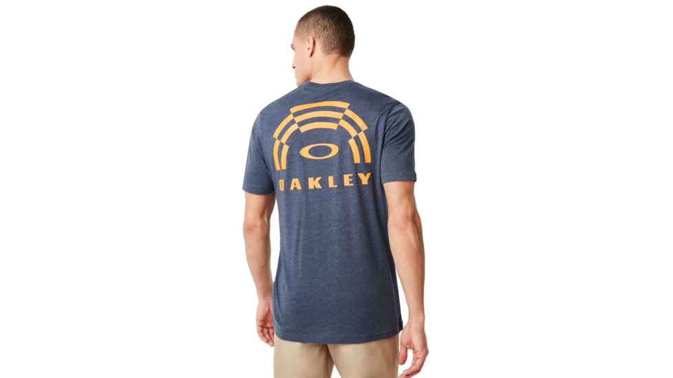Oakley Fhr Tribute Tee - Mens, Foggy Blue Hthr, Large, 457540-6FH-L