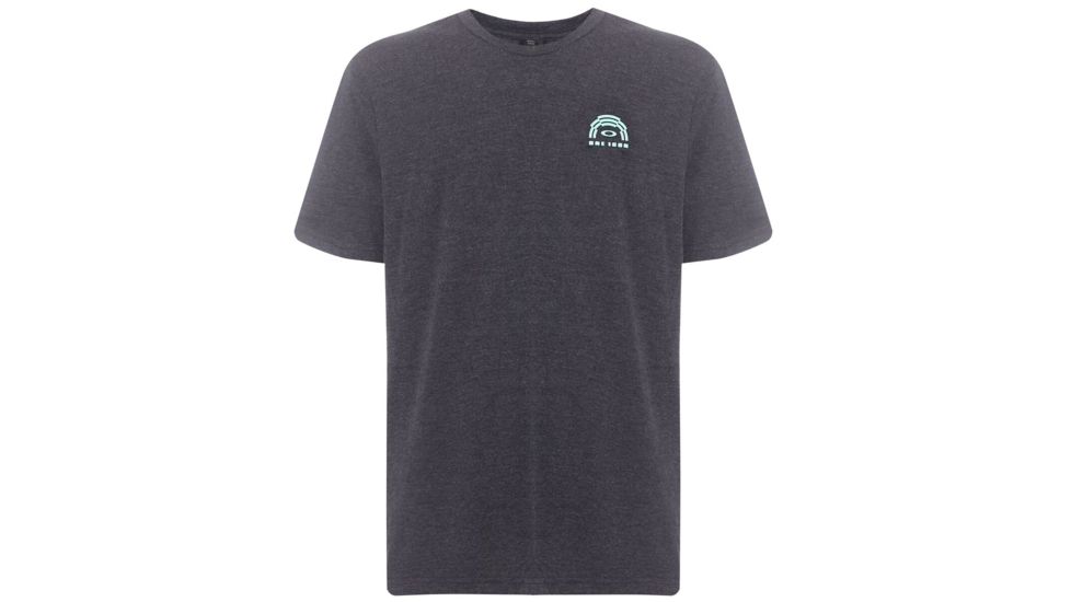 Oakley Fhr Tribute Tee - Mens, Jet Black Heather, Medium, 457540-01S-M