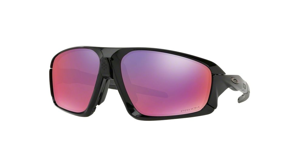 Oakley FIELD JACKET OO9402 Progressive Prescription Sunglasses, 64mm, Polished Black, OO9402-940201-64-PRO