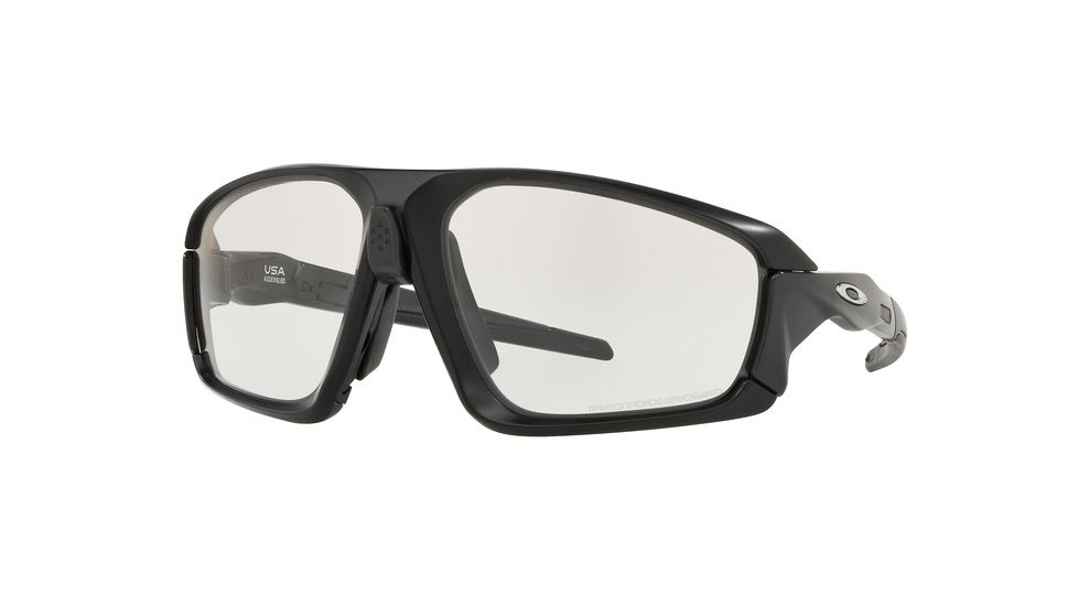 Oakley FIELD JACKET OO9402 Progressive Prescription Sunglasses, 64mm, Matte Black, OO9402-940206-64-PRO