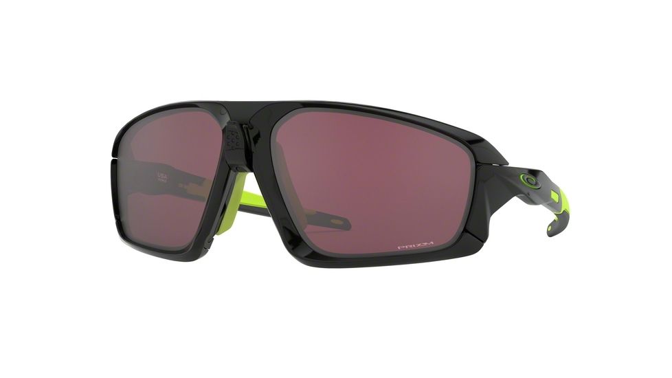 Oakley FIELD JACKET OO9402 Progressive Prescription Sunglasses, 64mm, Polished Black, OO9402-940210-64-PRO
