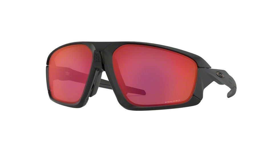 Oakley FIELD JACKET OO9402 Progressive Prescription Sunglasses, 64mm, Matte Black, OO9402-940213-64-PRO
