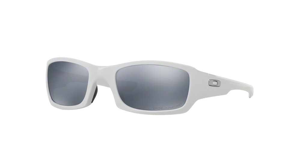 Oakley Fives Squared OO9238 Single Vision Prescription Sunglasses OO9238-923809-54 - Lens Diameter 54 mm, Frame Color Polished White