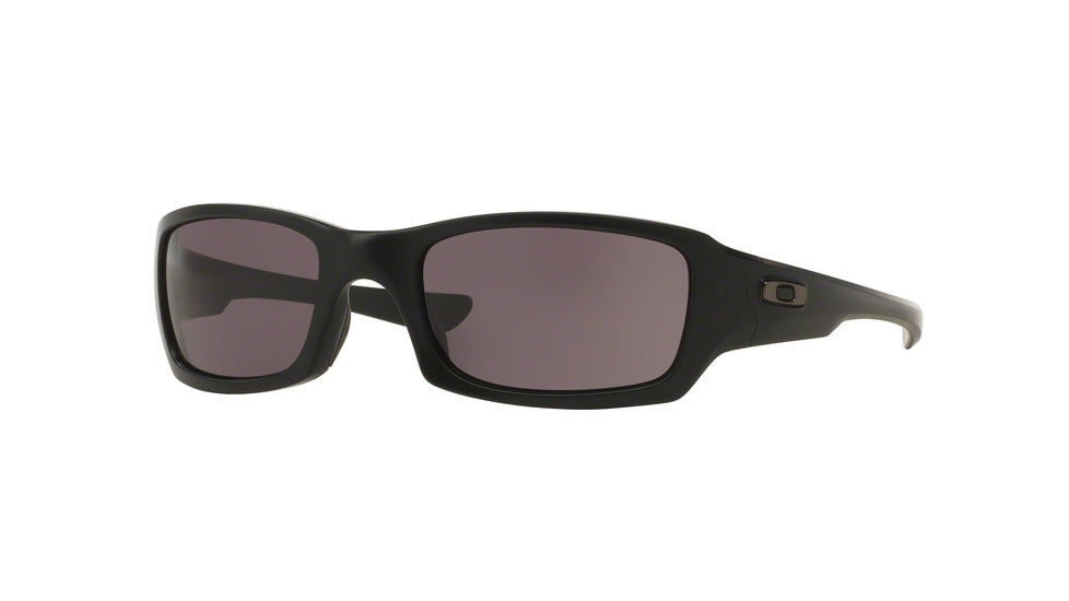 Oakley Fives Squared OO9238 Single Vision Prescription Sunglasses OO9238-923810-54 - Lens Diameter 54 mm, Frame Color Matte Black