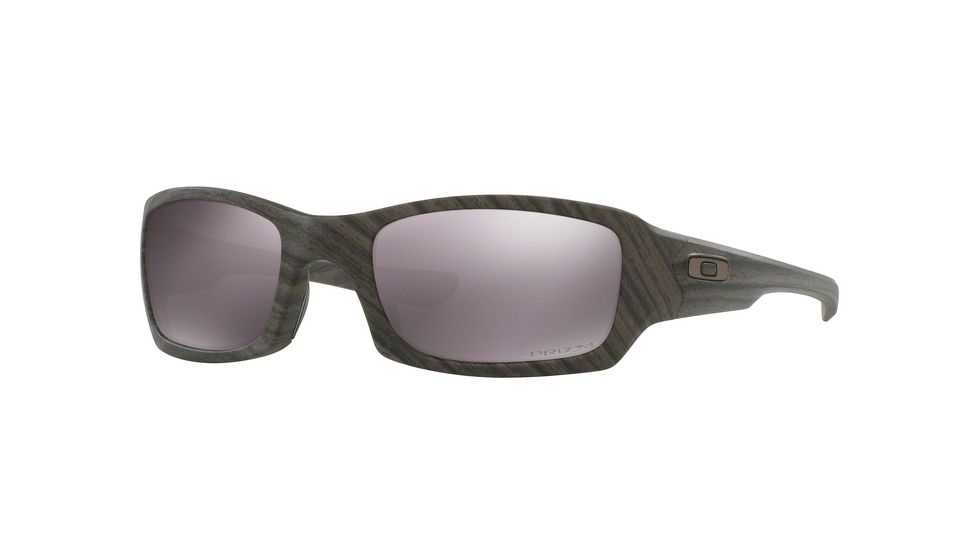 Oakley FIVES SQUARED OO9238 Single Vision Prescription Sunglasses OO9238-923819-54 - Lens Diameter 54 mm, Frame Color Woodgrain