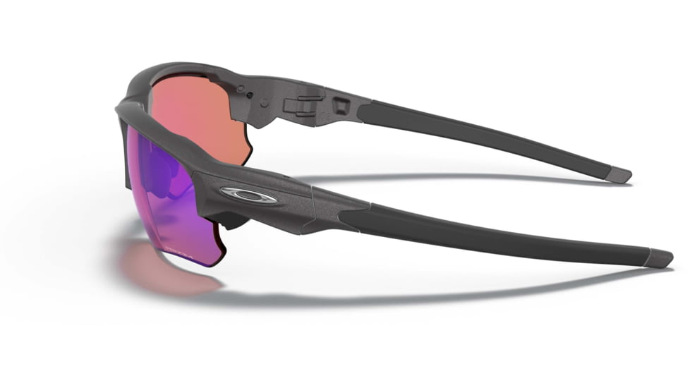 Oakley Flack Draft A Sunglasses, Steel Frame, Prizm Golf Lens, 70mm, OO9373-937304-70