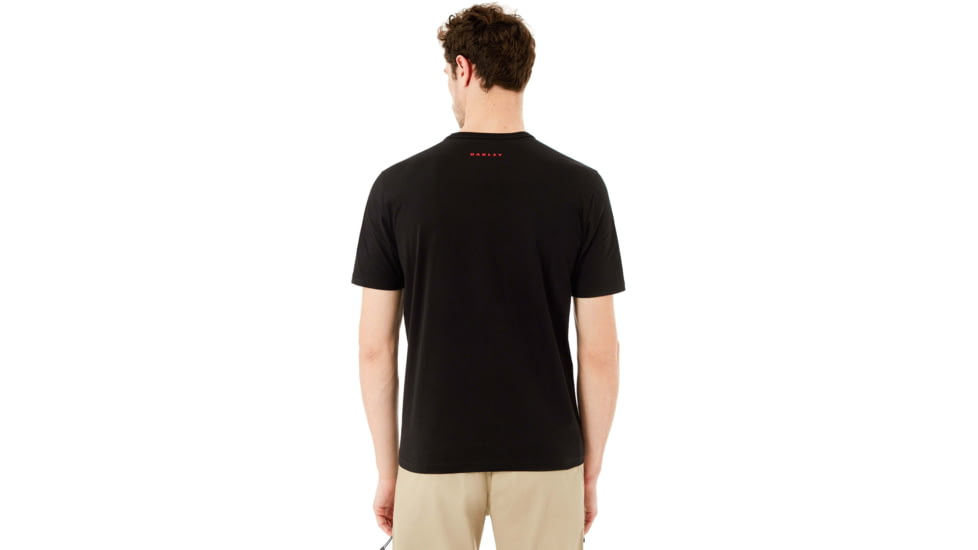 Oakley Flag Short Sleeve Tee - Men's, Blackout, Small, 457398-02E-S