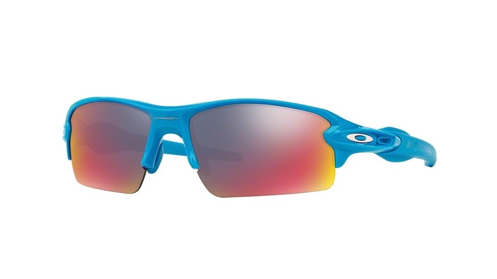 Oakley FLAK 2.0 OO9295 Single Vision Prescription Sunglasses OO9295-929503-59 - Lens Diameter 59 mm, Frame Color Sky