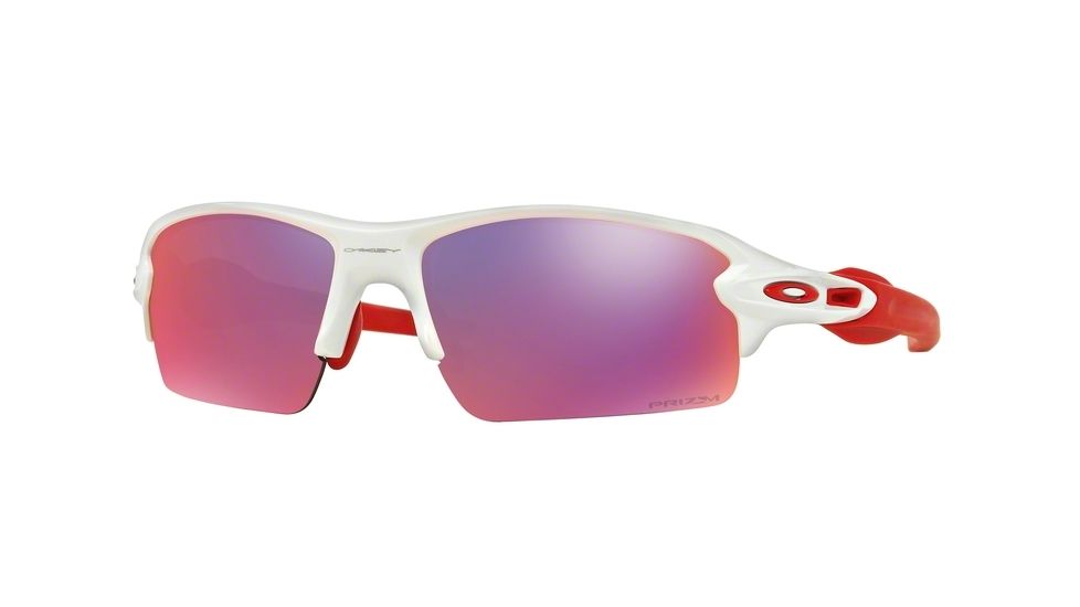 Oakley FLAK 2.0 OO9295 Single Vision Prescription Sunglasses OO9295-929505-59 - Lens Diameter 59 mm, Frame Color Polished White