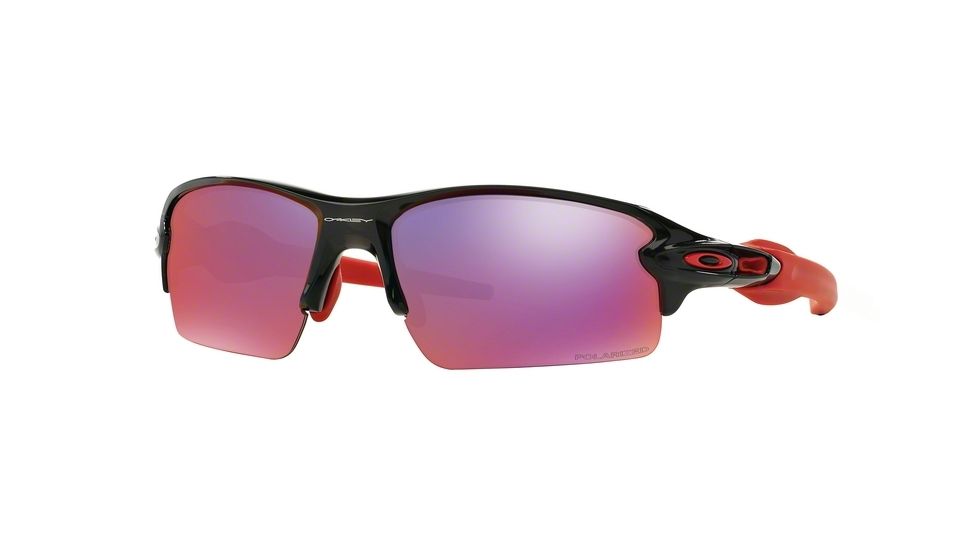 Oakley FLAK 2.0 OO9295 Single Vision Prescription Sunglasses OO9295-929508-59 - Lens Diameter 59 mm, Frame Color Black Ink