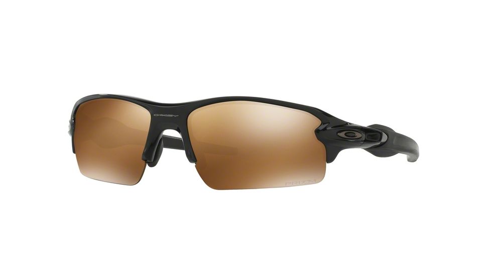 Oakley FLAK 2.0 OO9295 Single Vision Prescription Sunglasses OO9295-929520-59 - Lens Diameter 59 mm, Frame Color Polished Black