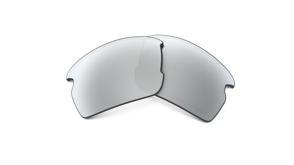Oakley Flak 2.0 Polarized Replacement Lenses, Chrome Iridium, ROO9295CB 2153