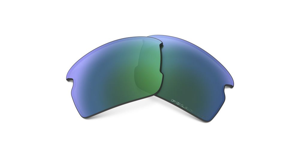 Oakley Flak 2.0 Polarized Replacement Lenses, Jade Iridium, ROO9295CB 2167