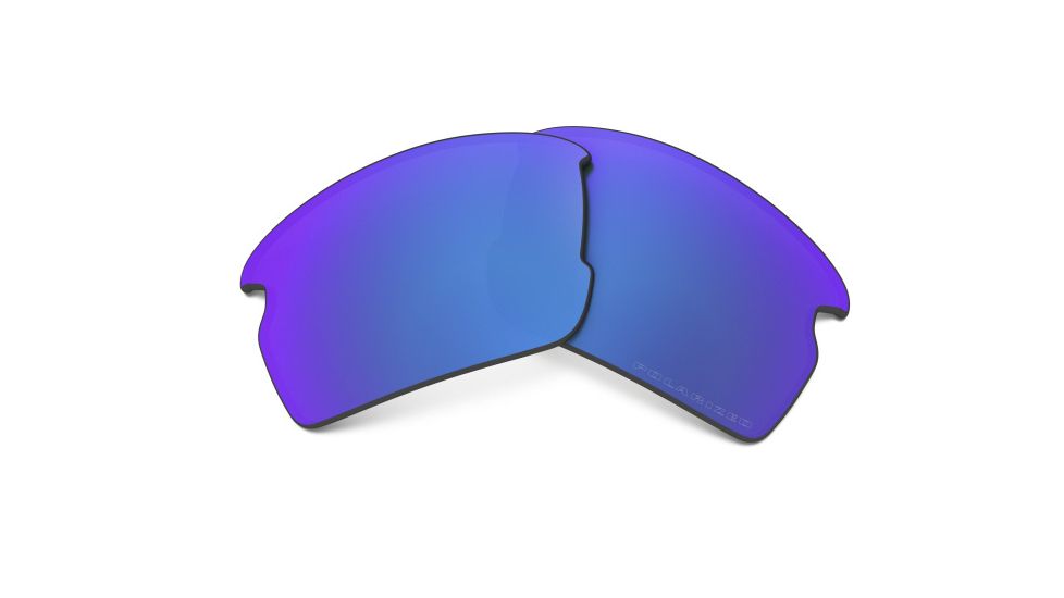 Oakley Flak 2.0 Polarized Replacement Lenses, Sapphire Iridium, ROO9295CB 2147