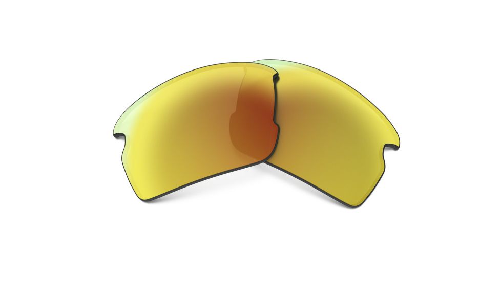 Oakley Flak 2.0 Replacement Lenses, Fire Iridium, ROO9295CB 2156