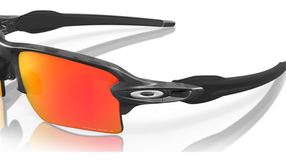 Oakley Flak 2.0 XL OO9188 Progressive Prescription Sunglasses, 59mm, Black/Camo, OO9188-918886-59-PRO