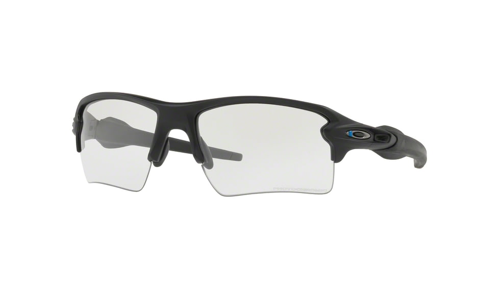 Oakley Flak 2.0 XL Sunglasses 918846-59 - Blue/Black Frame, Clear/grey Photochromic Lenses