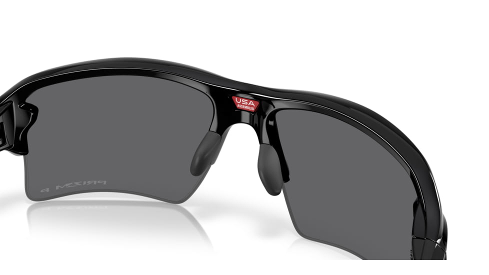 Oakley Flak 2.0 XXL Sunglasses, Polished Black, PRIZM Black Polarized, PRIZM Black Polarized, OO9488-0463