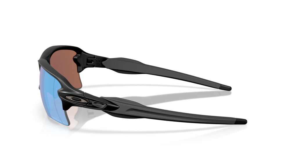 Oakley Flak 2.0 XXL Sunglasses, Matte Black, PRIZM Deep Water Polarized, PRIZM Deep Water Polarized, OO9488-0563