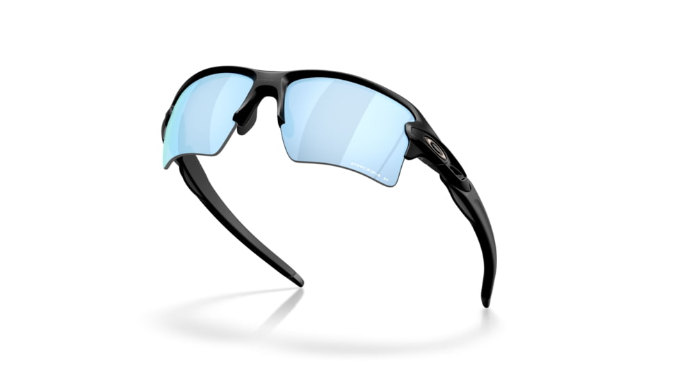 Oakley Flak 2.0 XXL Sunglasses, Matte Black, PRIZM Deep Water Polarized, PRIZM Deep Water Polarized, OO9488-0563