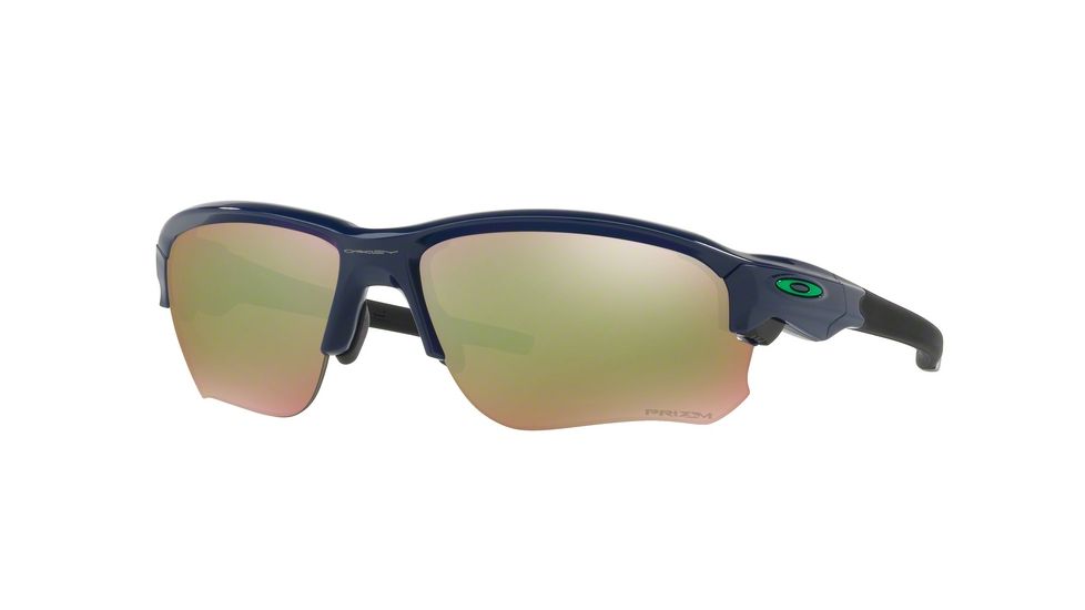 Oakley FLAK DRAFT OO9364 Progressive Prescription Sunglasses OO9364-936407-67 - Lens Diameter 67 mm, Frame Color Navy