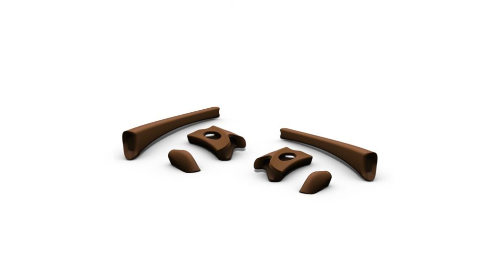 Oakley Flak Jacket Earsock/Nosepad Kit, Rootbeer, ROOKIT000 06-211