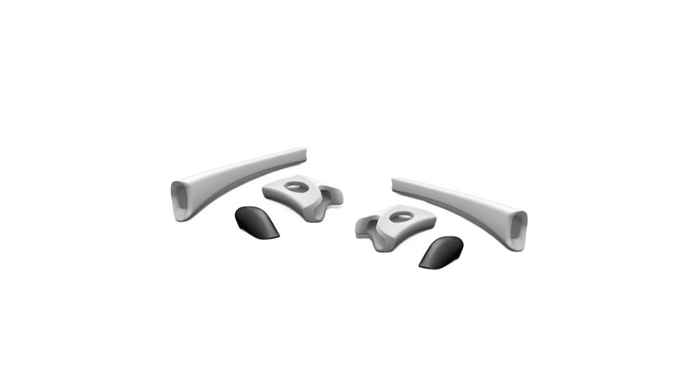 Oakley Flak Jacket Earsock/Nosepad Kit, White, ROOKIT000 06-212