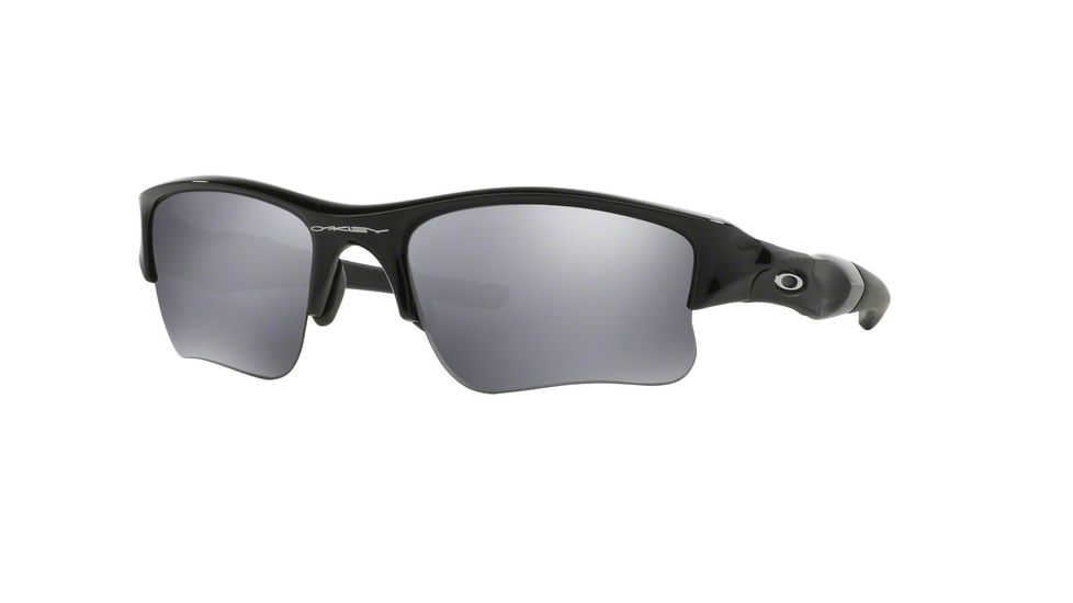 Oakley FLAK JACKET XLJ OO9009 Progressive Prescription Sunglasses OO9009-03-915-63 - Lens Diameter 63 mm, Frame Color Jet Black