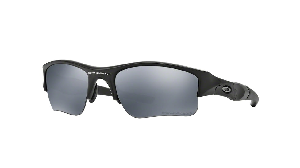 Oakley FLAK JACKET XLJ OO9009 Progressive Prescription Sunglasses OO9009-24-433-63 - Lens Diameter 63 mm, Frame Color Matte Black