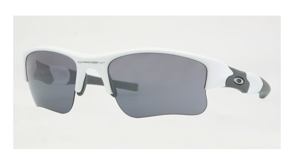 Oakley FLAK JACKET XLJ OO9009 Progressive Prescription Sunglasses OO9011-03-917-63 - Lens Diameter 63 mm, Frame Color Polished White