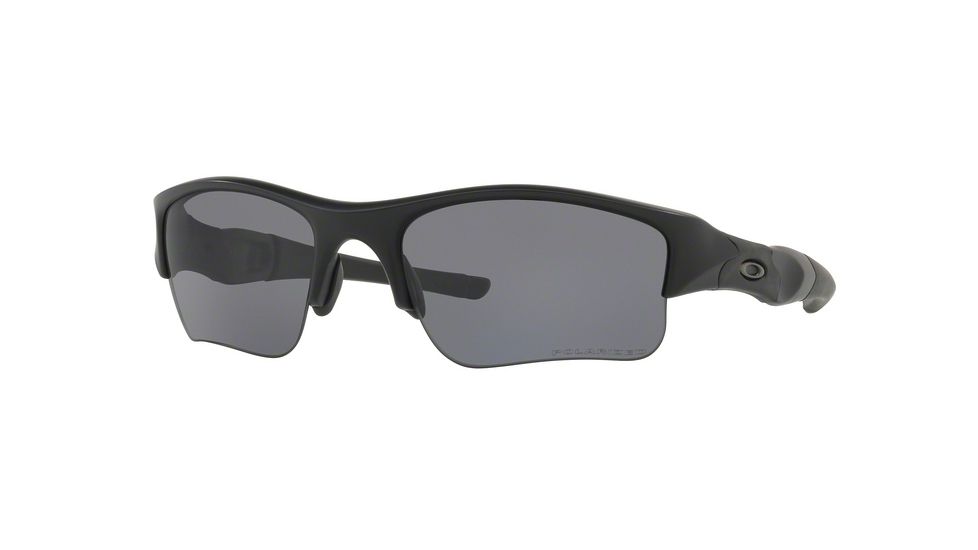 Oakley FLAK JACKET XLJ OO9009 Progressive Prescription Sunglasses, 63mm, Matte Black, OO9009-11-435-63-PRO