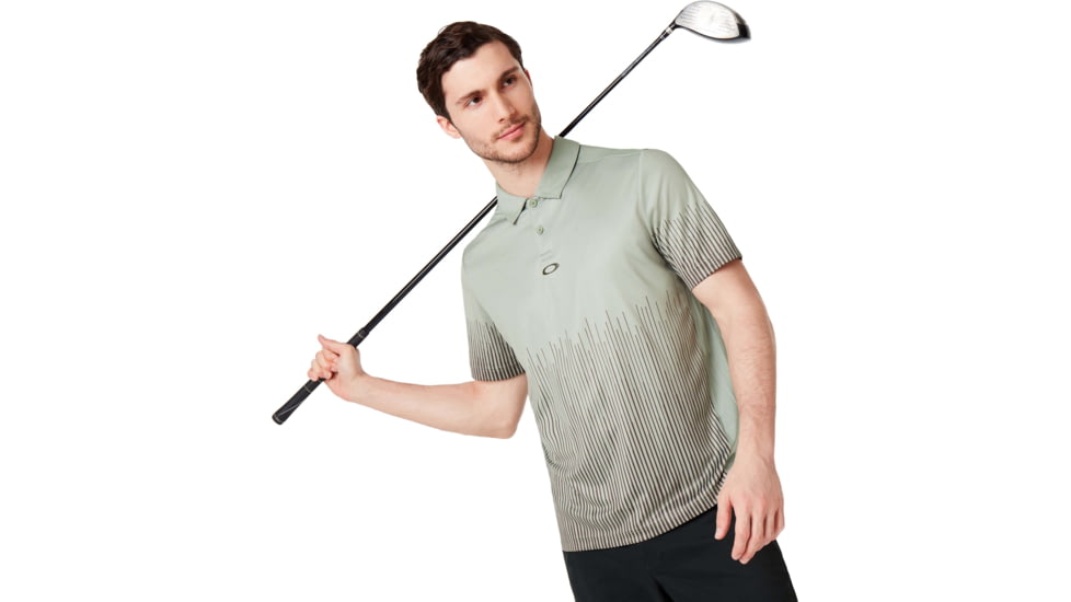 Oakley Football Uniform Polo - Mens, Washed Army, Medium, 434408-74B-M