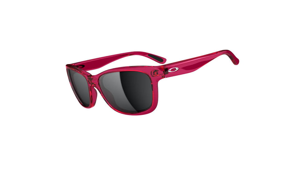 Oakley Forehand Sunglasses, Neon Pink Frame, Black Iridium Lens OO9179-15