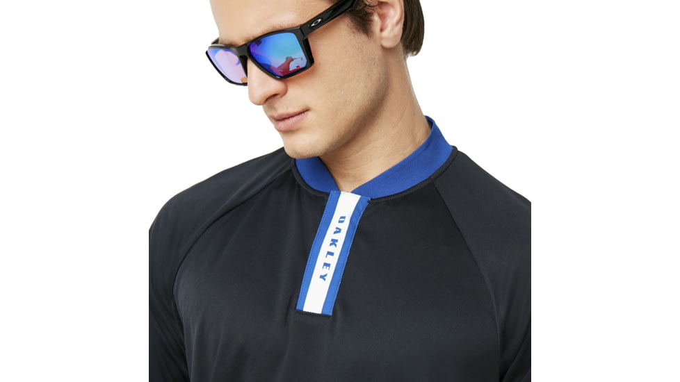 Oakley Forward PreShort Sleeve Placket Polo - Mens, Blackout, Extra Large 434327-02E-XL