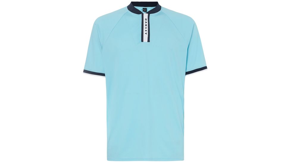 Oakley Forward PreShort Sleeve Placket Polo - Mens, Bright Azur, Small, 434327-6BB-S