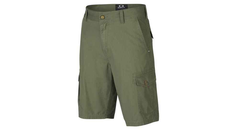 Oakley Foundation Cargo Short, Worn Olive, 40 441982-79B-40