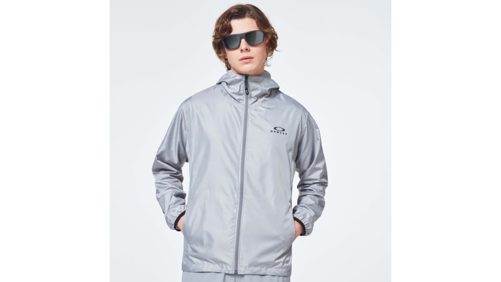 Oakley Foundation Jacket - Mens, Fog Grey, Small, FOA400448-27G-S